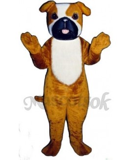 Cute Purvis Pooch Dog Mascot Costume