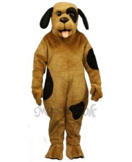 Cute Spotted Pooch Dog Mascot Costume