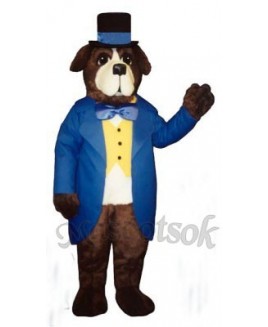 Cute Stanley Bernard Dog Mascot Costume