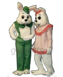 Easter Eggbert Bunny Rabbit Mascot Costume