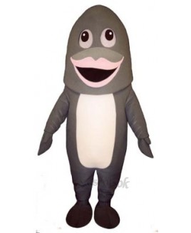 Cute Shark Mascot Costume