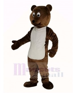 Dark Brown Bear Mascot Costume Animal