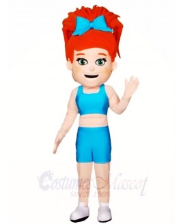 Cheerleader Girl Mascot Costumes People