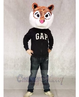 Cute George Tiger Mascot Head ONLY Animal