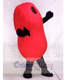 Custom Color Red Kidney Bean Mascot Costumes