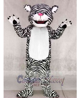 Black and White Tiger Mascot Costumes Animal