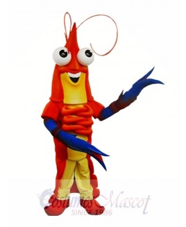 Shrimp Prawn Mascot Costume Shawn the Prawn Mascot Costumes