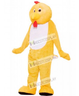 Yellow Chicken Mascot Costume