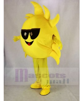 Mr. Sunshine Mascot Costume Cartoon