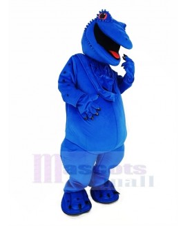 Blue Lizard Mascot Costume Animal