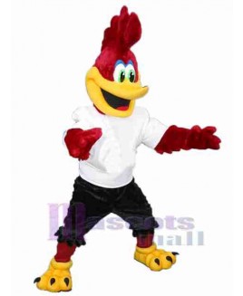 Red Roadrunner Mascot Costumes Bird Animal