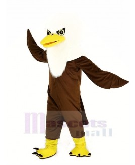 Brown Long Wool Eagle Mascot Costume Animal	