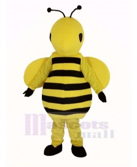 Cute Yellow Bee Mascot Costume