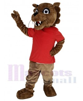 Cougar mascot costume