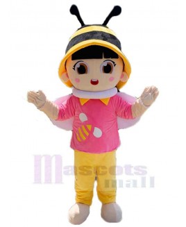 Girl mascot costume