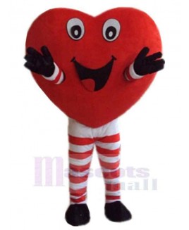 Heart mascot costume