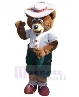 Bear mascot costume