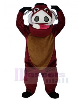 Pig mascot costume