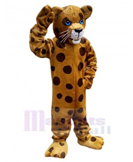 Leopard mascot costume