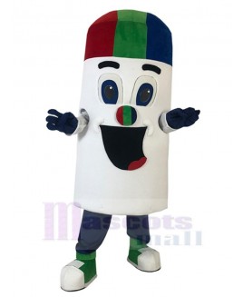 Pill mascot costume