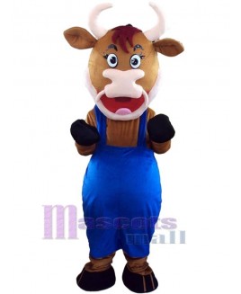 Cow mascot costume