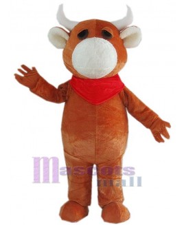 Bull mascot costume