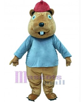 Beaver mascot costume