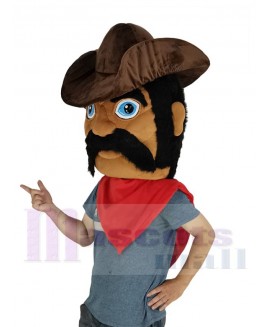 Cowboy mascot costume