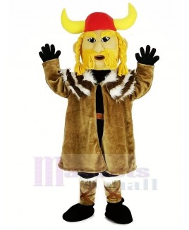 Thor the Giant Viking Mascot Costume People