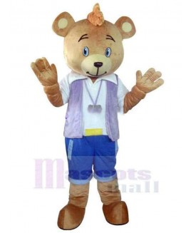 Bear mascot costume