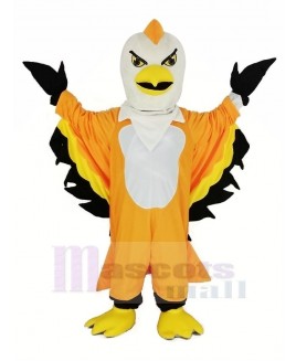 Orange Thunderbird Mascot Costume Animal