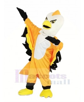 Orange Thunderbird Mascot Costume Animal