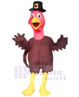 Turkey mascot costume