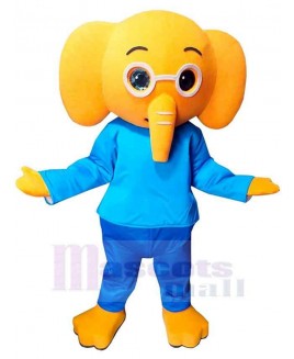 Elephant mascot costume