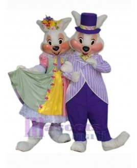 Easter Bunny Rabbit mascot costume