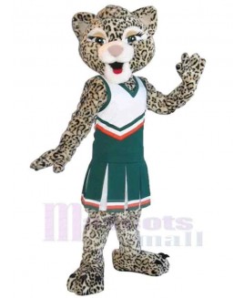 Leopard mascot costume