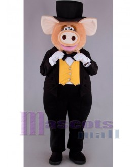 Pig mascot costume