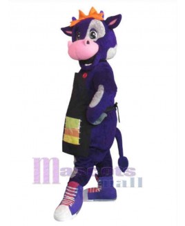 Cow mascot costume