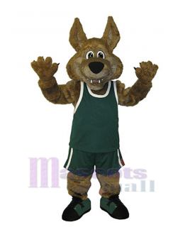 Coyote mascot costume