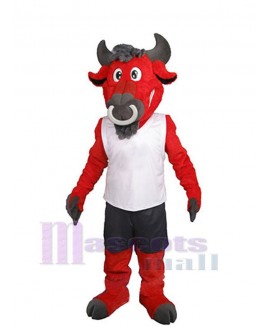 Bull mascot costume