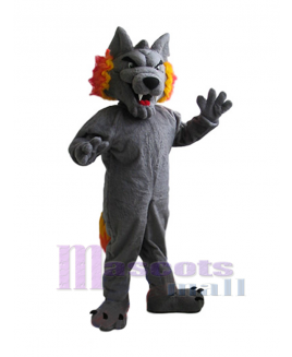 Wolf mascot costume