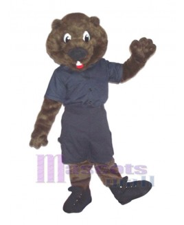 Beaver mascot costume