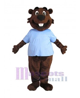 Beaver mascot costume