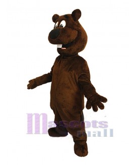 Beaver mascot costume