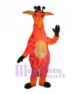 Giraffe mascot costume