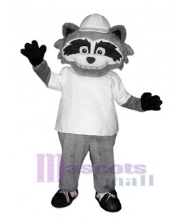 Raccoon mascot costume