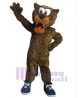 Leopard mascot costume