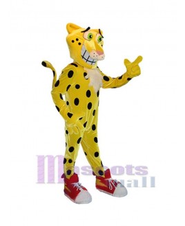 Leopard mascot costume