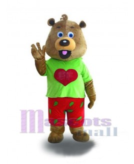 Bear mascot costume