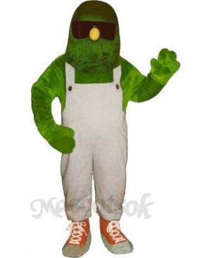 Green Scene Mascot Costume